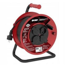 Extension cord - Acar PZ-4Z / ST 30M 4-Slot Type F IP44 16A 3680W