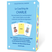 Playing Card Set - Le Coaching de Charlie Cards 55-Cards Portable 9.2x6.6x2.5cm