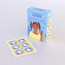 Žaidimų Kortų Rinkinys - Le Coaching de Charlie Kortos 55-Kortos Nešiojamas 9.2x6.6x2.5cm