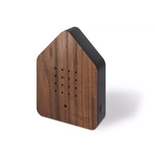 Zwitscherbox Nature sound box - nesting box (Dark walnut color)