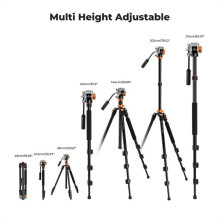 Tripod - KF Concept K234A7, 202 cm, FH-03 Head