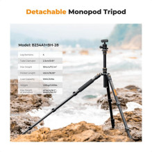 Tripod - KF Concept B234A1, 184 cm, BH-28 Ball Head
