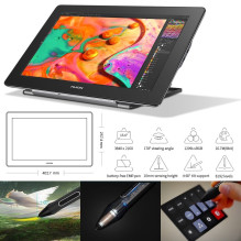 Graphics Tablet - HUION Kamvas Pro 16 (4K) 15.6', 3840x2160