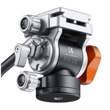 Vaizdo Galvutė - K&amp;F Concept FH-03 5kg Talpa +90° / -90° Pasvirimas 360° Sukimas
