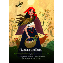 Tarot Card Set - Witches Seasons Lammas Oracle 44 Cards 14x10x3 cm