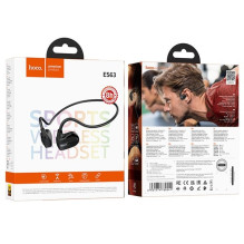 Wireless Headphones - Hoco ES63 Bluetooth 5.3, 8h Talk Time, Neckband Black