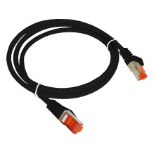 Network Cable - AVIZIO KKS6CZA1.0 Cat6 F / UTP 1m RJ-45 Black
