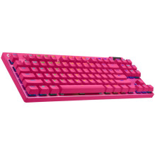 LOGITECH G PRO X TKL LIGHTSPEED mechaninė žaidimų klaviatūra – MAGENTA – US INT\'l – TACTILE