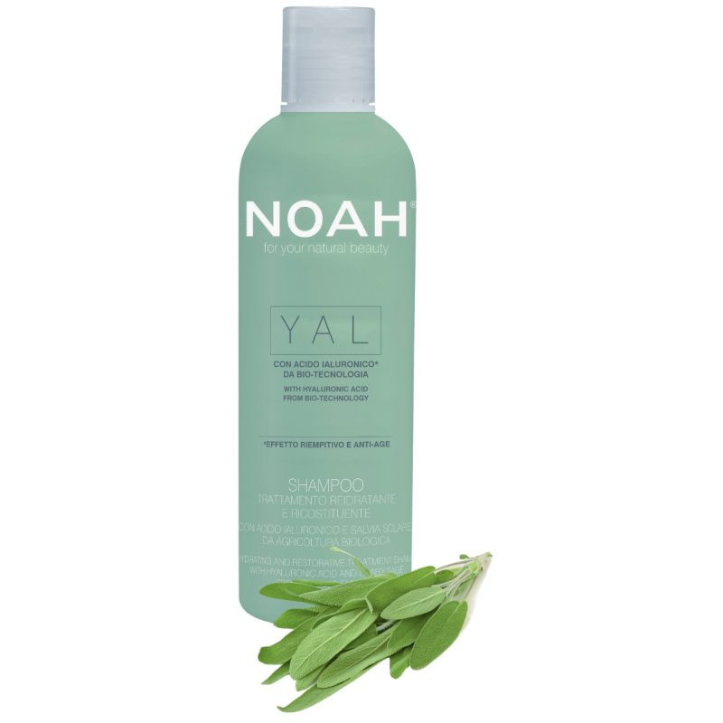 YAL Hydrating And Restorative Treatment Shampoo Moisturizing shampoo with hyaluronic acid and sage, 250ml