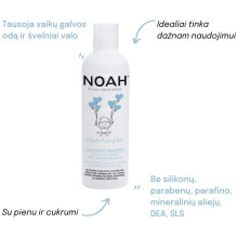 Kids Shampoo Milk And Sugar For Frequent Washing Vaikiškas maitinamasis šampūnas su pienu ir cukrumi dažnam naudojimui, 