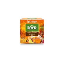 Vaisinė arbata LOYD Hot Winter, su citrina ir medumi 15x3 g