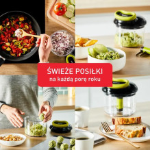 Maisto Malūnėlis - Tefal K13204 žalias / permatomas / baltas / juodas Maisto Malūnėlis - Tefal K13204 žalias / permatomas / baltas / juodas