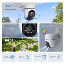 TP-LINK Outdoor Pan / Tilt Security WiFi Camera TC40