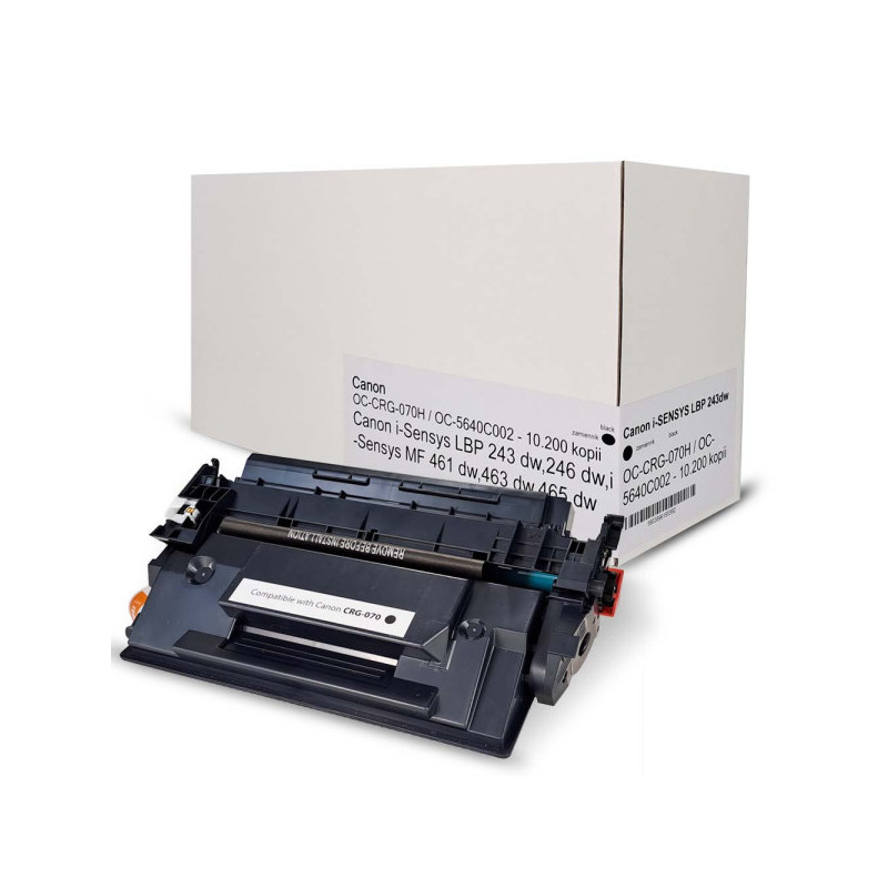 Analoginė kasetė Canon 070H Juoda