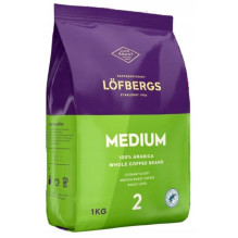 Kavos pupelės Lofbergs Medium Roast, 1kg