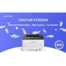 Spausdintuvas PANTUM P3305DN MONO, A4 Spausdintuvas PANTUM P3305DN MONO, A4