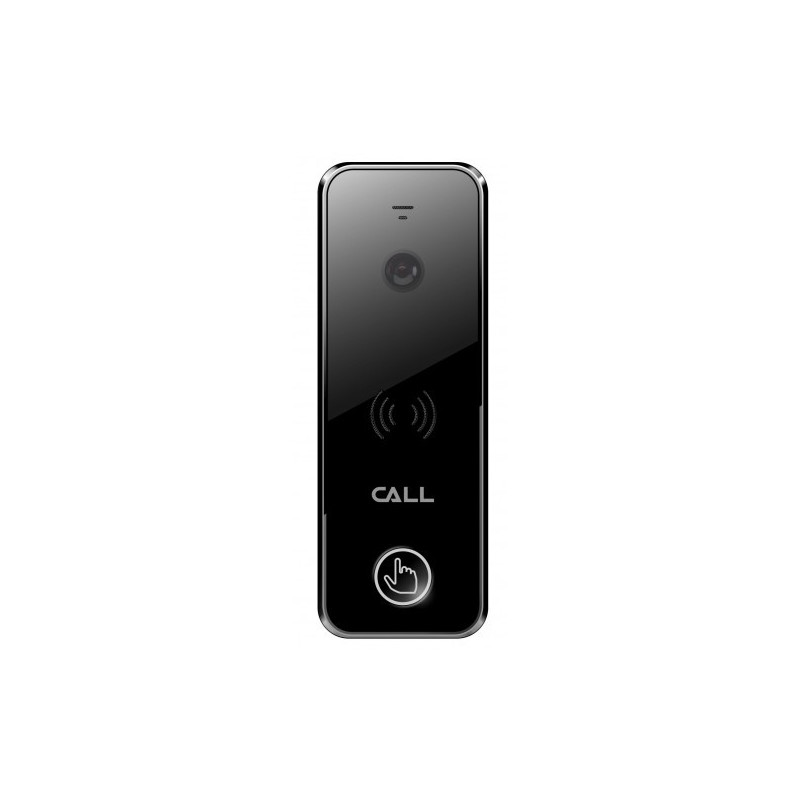 1/4 color CMOS Doorphone (intercom) entry panel. 110 degrees. Black