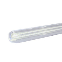 LED fixture 50W 130lm / w 4000K IP65 1550x130x95mm. Transparent cover.