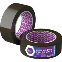 Hot-melt adhesive tape, 25mm x 66m, brown