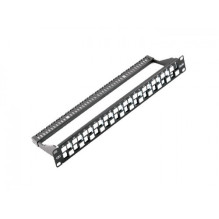 Patch panel CAT6a Zigzag Unloaded (Patch panel)