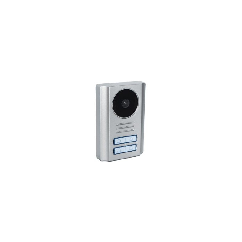 1/4 color CMOS Doorphone (intercom) entry panel, 4 buttons, 110 degree viewing angle