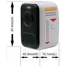 Video Nanny, Baby Monitor, Wi-Fi, Built-in Batteries, Microphone, Night Vision