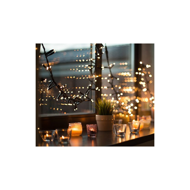 LED light string : multicolor : NORDIC HOME : 10m : 40 LED : outdoor and indoor : IP44