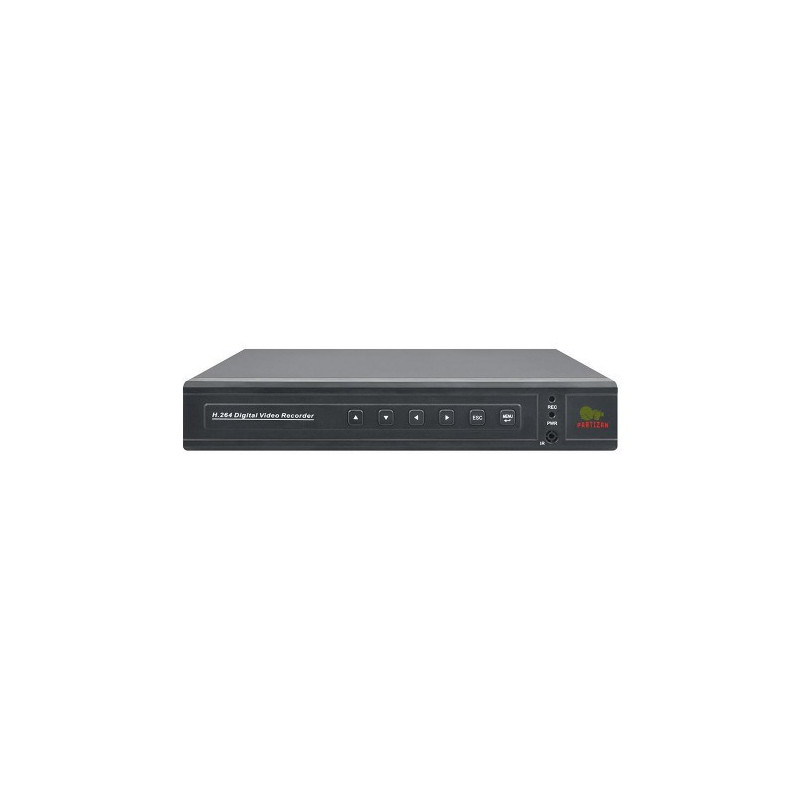 IP video surveillance camera video recording device NVR, 9ch 5.0MP, 8 port POE, NVD-811 PARTIZAN