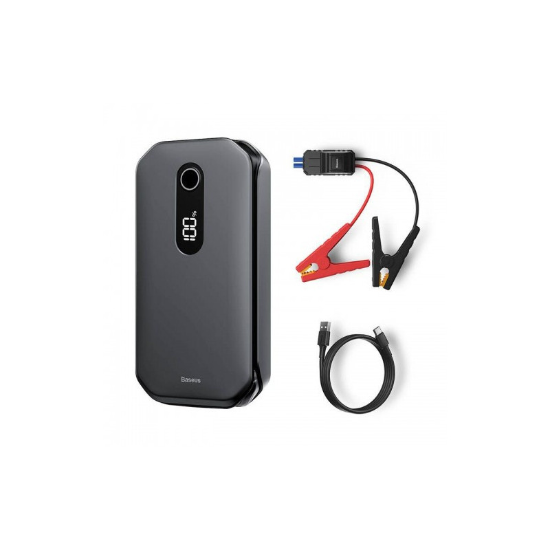 Įkroviklis - užvedimo jungiklis su baterija Baseus CRJS03-01 12000mAh QC3.0 1000A
