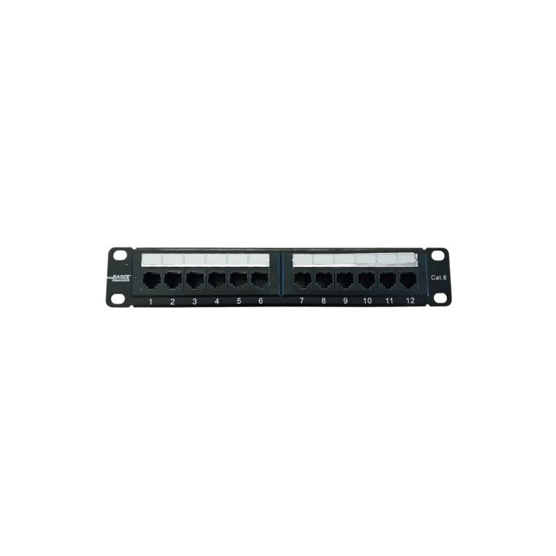 Patch panel 10&quot; CAT6 UTP 12 ports (Patch panel)