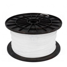 3D Filament: PLA, Diameter: 1.75mm, White, 200÷235°C, 1kg