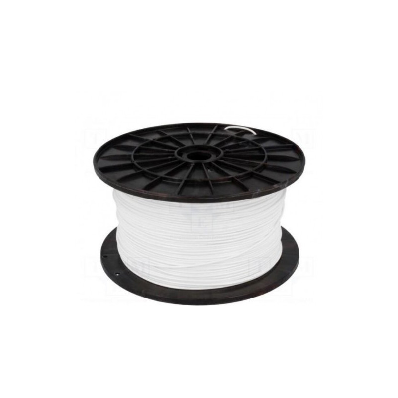 3D Filament: PLA, Diameter: 1.75mm, White, 200÷235°C, 1kg