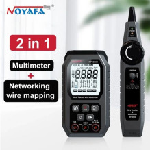 Cable locator, PoE and Multitester (V, ?), LCD display, Lithium battery