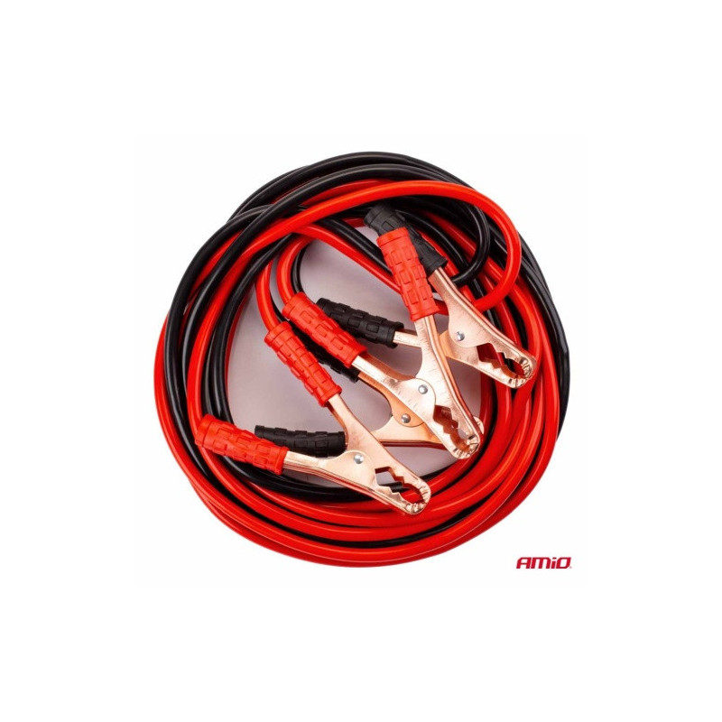 Kvalitatīvi 600A starta kabeļi ar 6 metru garumu