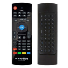 Universal TV remote control with QWERTY keyboard, Superior 2in1