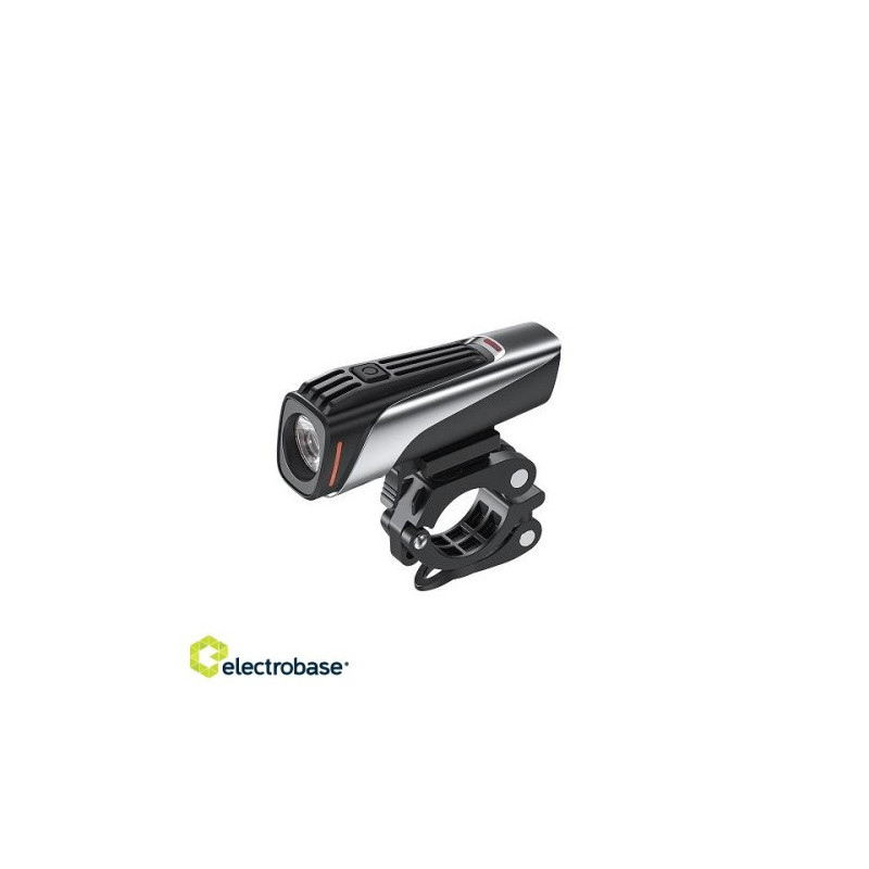 Dviračio priekinis žibintas 1000lm, LED, USB, IPX6