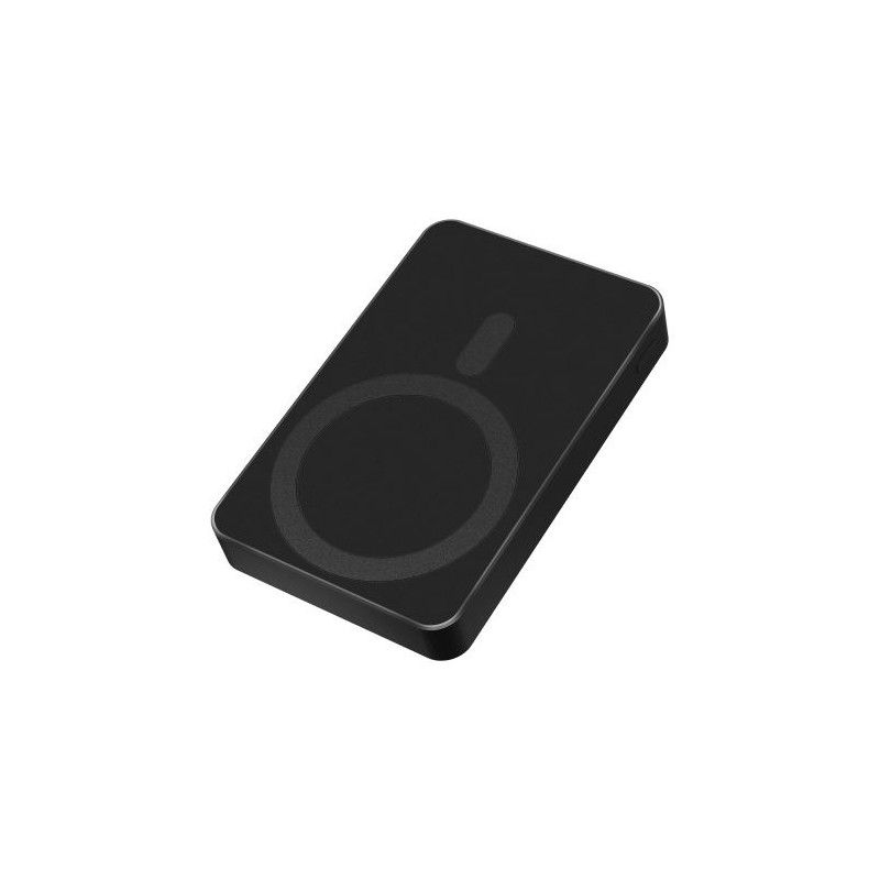 10,000 mAh charger-battery with wireless charging, iPhone 12+, Android, Lighting cable, LCD