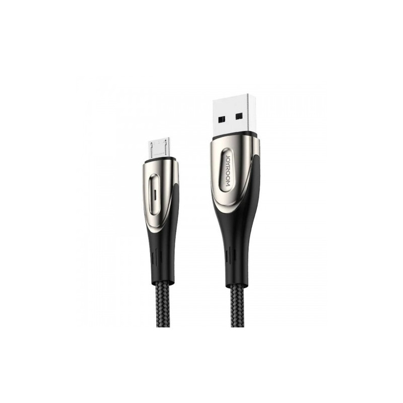 S-M411 2.4A USB Micro Fast Charging Cable 3m-Black