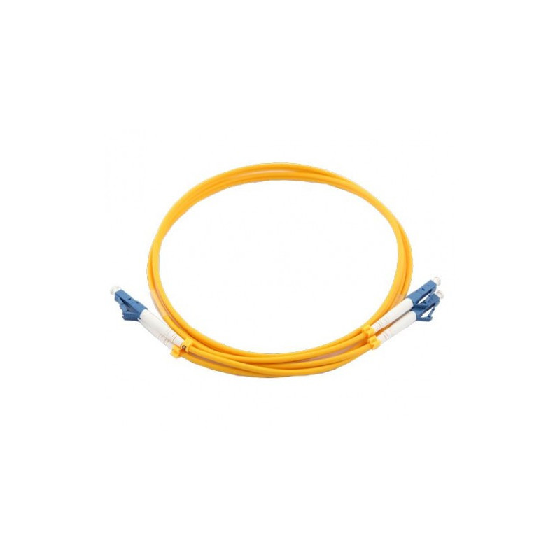 LC/UPC-LC/UPC patch cable Single Mode, Duplex, LSZH, 5m
