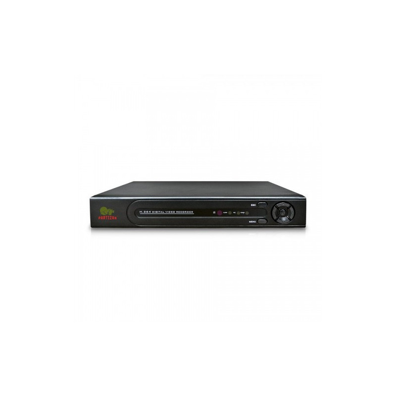 Hybrid Digital Video Recorder (Hybryd DVR), PARTIZAN™, 4 Channel (8Mpix)