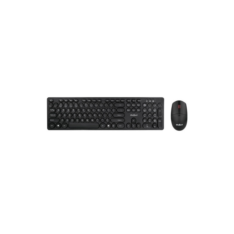 Full-size wireless keyboard and wireless mouse set