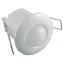 Recessed ceiling motion sensor for CR-5 mini LED 360° IP20 1200W 6m white GTV CR-CR5M00-00