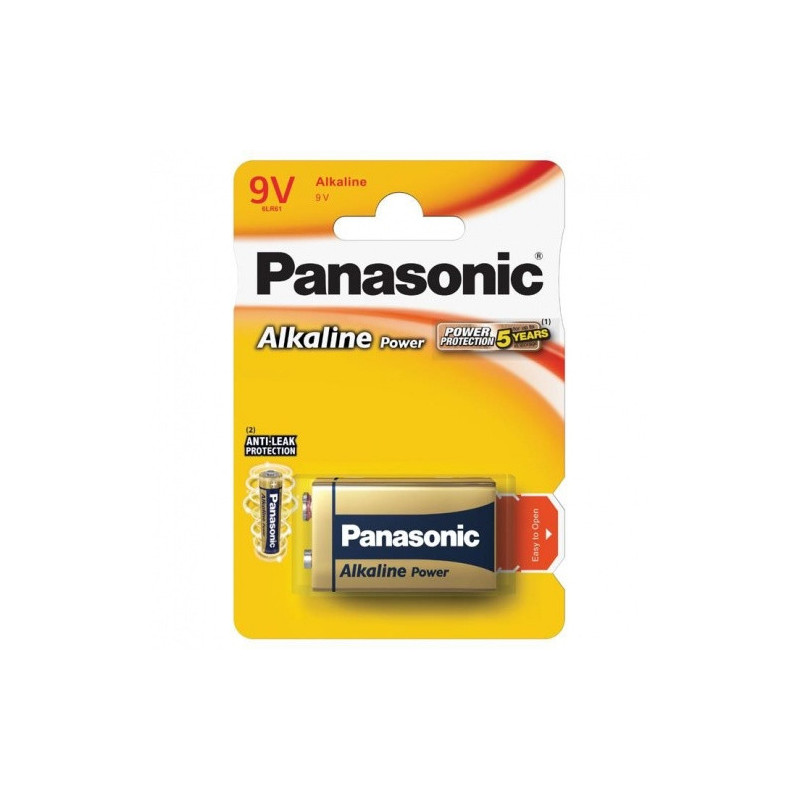 Panasonic Bronze Alkaline Battery 9V (6LF22APB / 1BP) B1