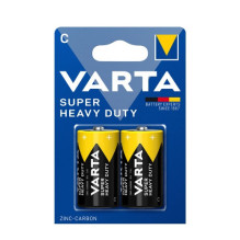 VARTA Superlife cinko tipo sunkiųjų baterijų C (1,5 V) B2, kaina už 2 vnt.
