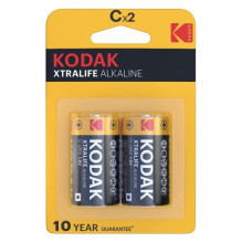 „Kodak Xtralife“ šarminė baterija C (1,5 V) B2, kaina už 2 vnt.