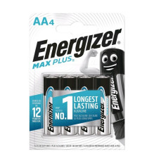 „Energizer Max Plus“ šarminės baterijos AA B4, kaina už 4 vnt.