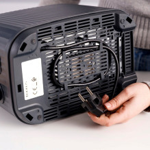 Skrudintuvas - Taurus Jonic 2 riekelių 1150W su 7 rudos spalvos lygiais Juodas