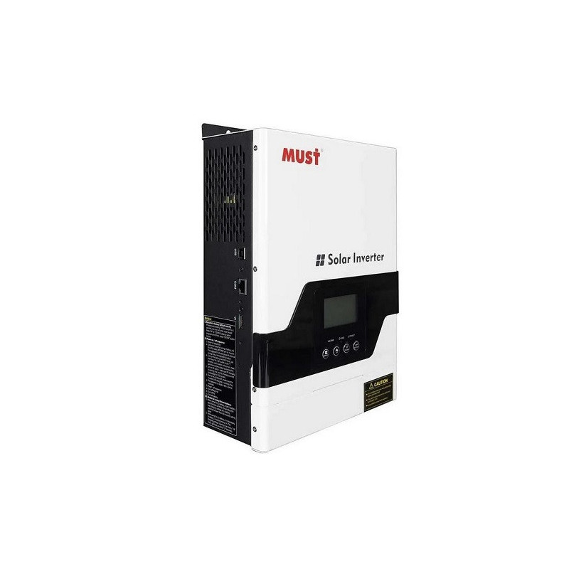 Inverter MUST PV18-3224VPM II, 3.2kW, 1-phase, 24V, 60A MPPT, 160V