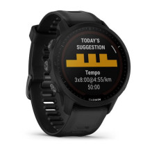 Smartwatch - Garmin Forerunner 955 1.3' Touchscreen GPS Heart Rate Monitor Black