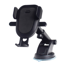 Phone holder - Vakoss ST-3482K active holder for smartphones with car sun visor, 360° rotation, adjustable width and hei